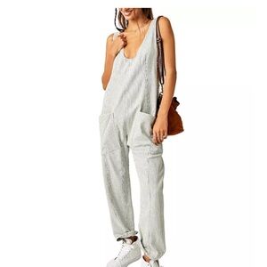 - Free People Women's High Roller Railroad Jumpsuit